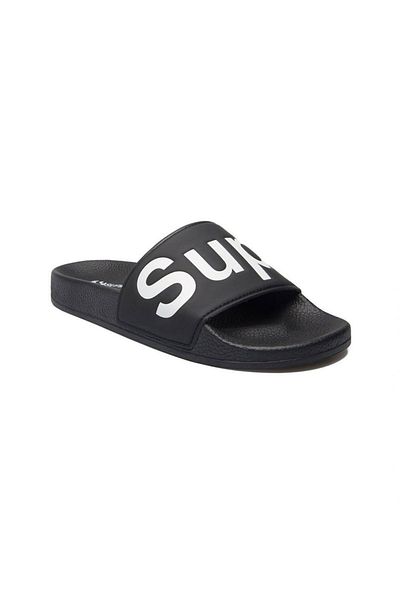 Superga 1908 Slides Шльопанці полісофт унісекс чорні