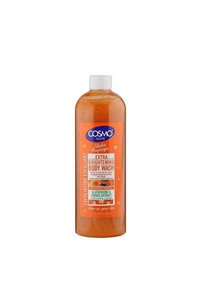Cosmo Glow White Gluta Papaya Extra Brightening Exfoliating Body Wash 1000ml ...