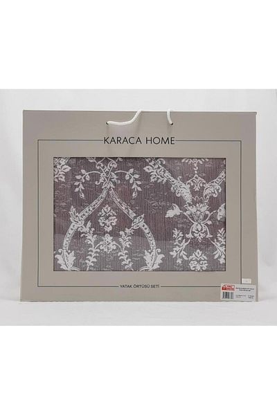 ÇIRPAN EV Karaca Home Delfina Murdum Double Bed Cover