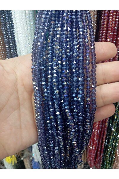 Ralp Moda Janjanli Purple 8 mm Γυάλινες Κρυστάλλινες Χρωματιστές Χάντρες για ...