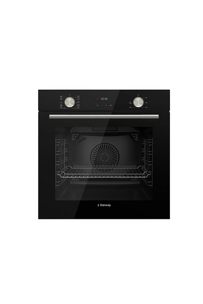 starway 73 Lt 60x60cm 10 Programs Built In Oven Grill + Air Fryer Cooling Fan Digital Control