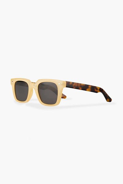 WATCHOFROYAL Royal Eyewear RE31105 - نظارة شمسية مستقطبة باللون الكريمي بنمط الفهد