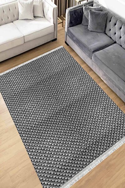 Motto Rug Store Eko Dijital Baskı Yıkanabilir Kaymaz Taban Dekoratif Salon Ha...