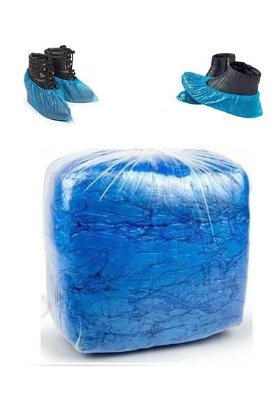 Pacific Sport Pacific Overshoes 1,000 Pcs (Original Pe Raw Material, Double Rubber, 38cm)