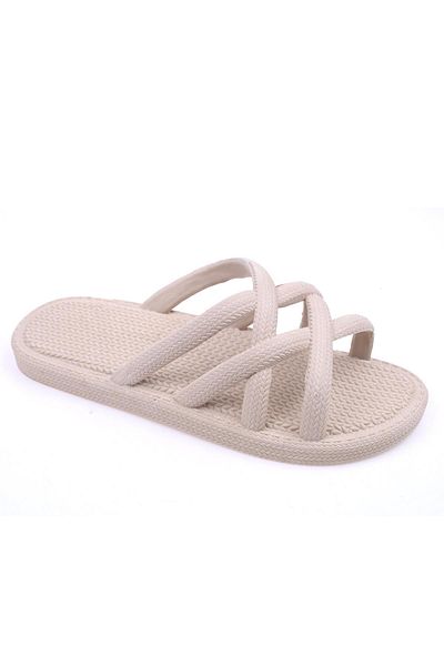 GEZER 12494 Women's Anti-Slip Sea Beach Pool Bathroom Daily Slippers