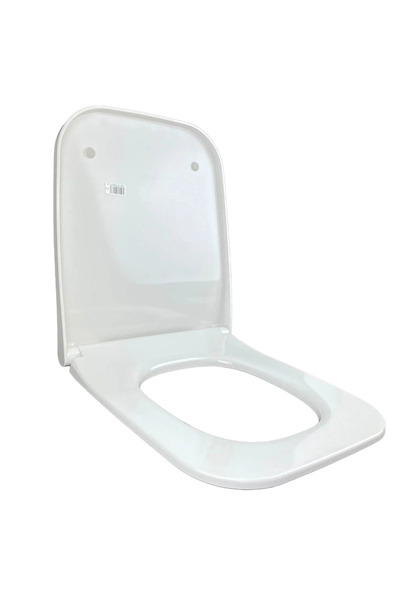 VitrA Capac WC slim detasabil cu balamale metalice, fixare de sus, inchidere lenta soft close