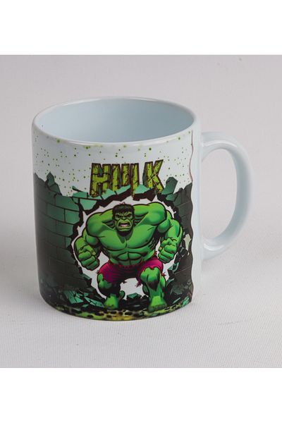 Touz Moda كوب سيراميك مطبوع بالكامل من Worm Boutique Y2K Green Man