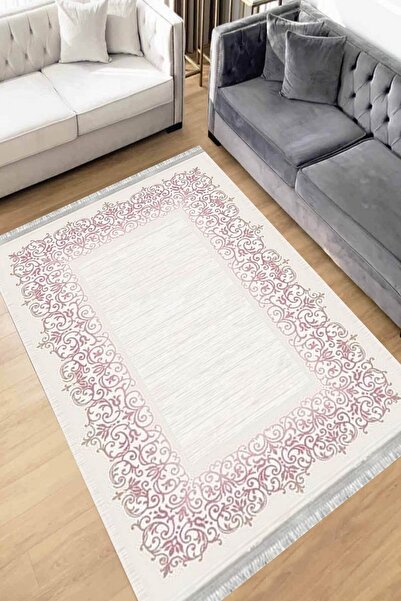 Motto Rug Store Eko Dijital Baskı Yıkanabilir Kaymaz Taban Dekoratif Salon Ha...