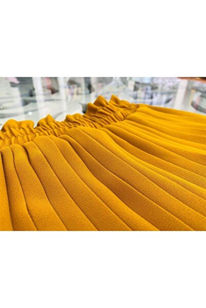 Hilal Akıncı Kids Bluză albă cu mânecă lungă pentru fete, cu broderie de flori, fustă plisată colorată, set de 2 piese