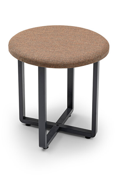 Wood House MOTTO (MASA VE PUFLU) KÖŞE TAKIMI KAHVE-ANTRASİT (BALKON-BAHÇE-MUTFAK)