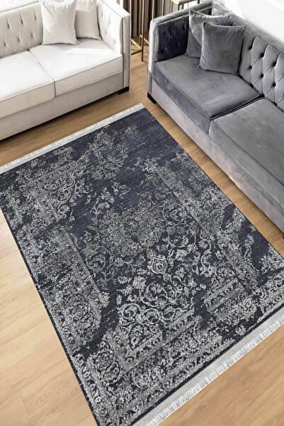 Motto Rug Store Dijital Baskı Yıkanabilir Kaymaz Taban Dekoratif Salon Halısı...