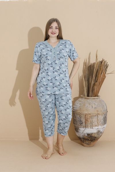 BEYAZTOPTAN SET DE Pijamale BERMUDA DE BAMBUS DE CALITATE