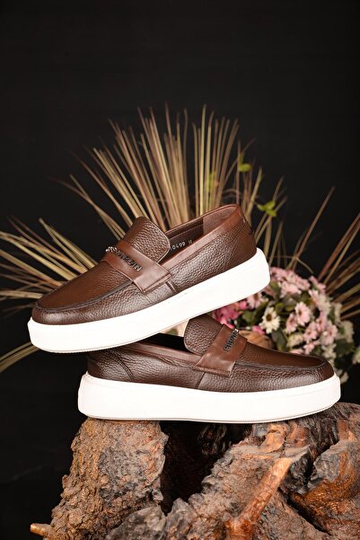 Pierre Cardin Мъжки мокасини от естествена кожа, ежедневен, лек дизайн