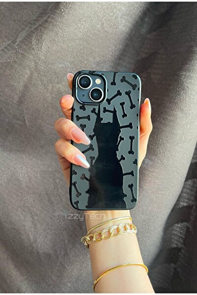 izzytech حافظة هاتف منقوشة بنقشة إطلاق متميزة مع سيليكون مطبوع بالمخمل من الد...