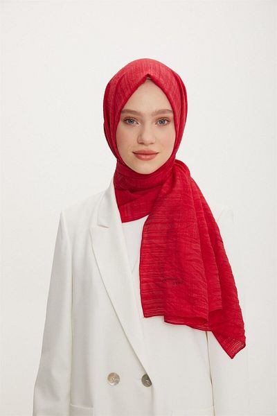 Armine Trend Star Shawl 1 Mia - Ats1str-569 - Red