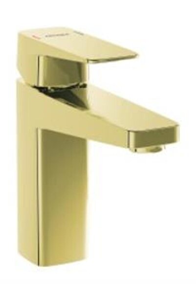 Artema Root Square Lavabo Bataryası A4273174 Yüksek - Soft Altın