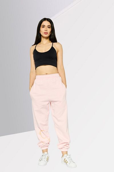 adidas Women Sportswear Fit Training Sweatpants, Pink