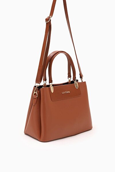 Levidor Трисекційна ручна сумка кольору таба