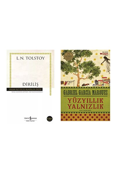 TÜRKİYE İŞ BANKASI KÜLTÜR YAYINLARI Diriliş - Lev Nikolayeviç Tolstoy - Yüzyı...