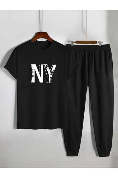 uyguntarz Σετ φόρμας Unisex NEW YORK με στάμπα