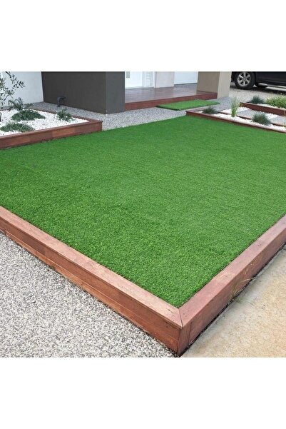 Adalizza Çim Halı Suni Yapay 7 mm Dekoratif  Kesme Kaymaz Balkon Bahçe Teras ...
