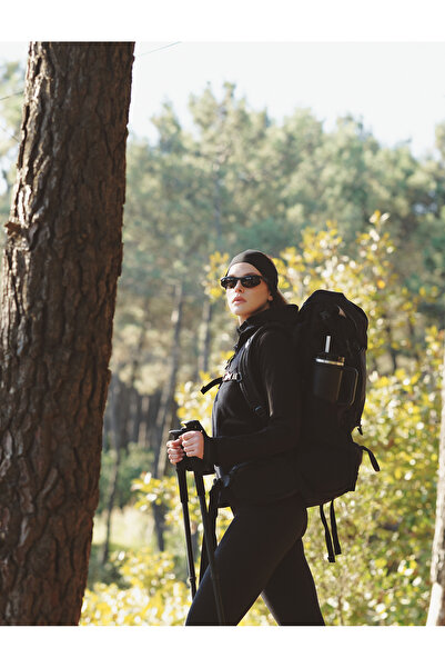 Koton Sports Jacket Hooded Zipper Pocket Detailed Slim Fit