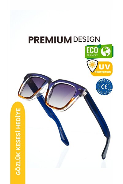 WATCHOFROYAL ROYAL EYEWEAR RE31105 LEOPAR MAVİ POLARIZE GÜNEŞ GÖZLÜĞÜ