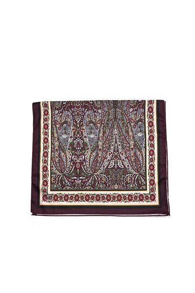 nazipek Digital Printing Soft Bandana 135X40 cm Scarf Satin Fabric Rayon Shawl