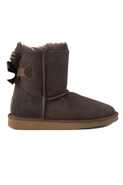 Pegia Genuine Fur Bow Women's Boots 191061