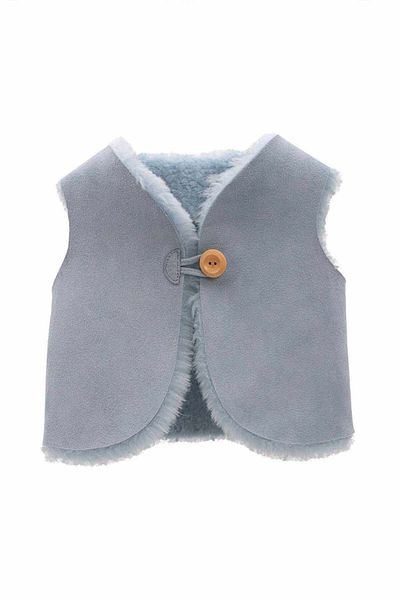 Pegia سترة أطفال فروي أصلية BBY001