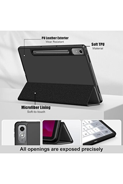 erorex جراب Lenovo Tab P12 / جراب P12 Pro Tb-370Fu/Tb-371Fc 12.7 بوصة جراب ذكي، يدعم...