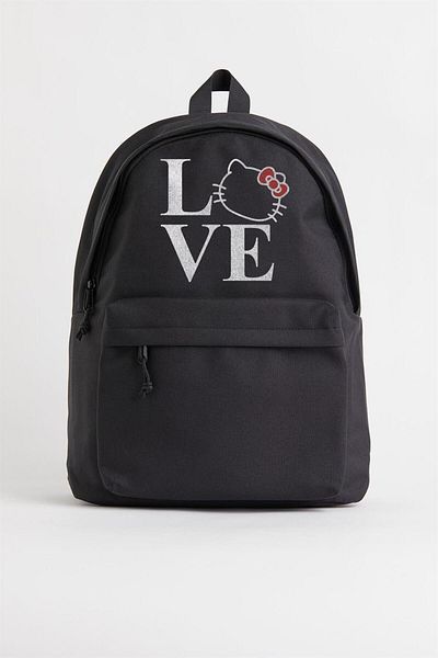 Toum Love Cat Printed Unisex Backpack