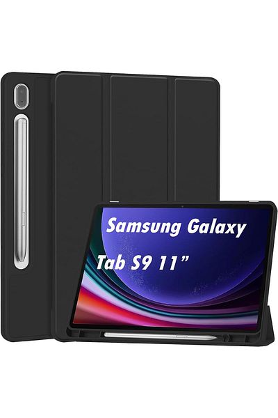 erorex جراب XIEHUZA لهاتف Samsung Galaxy Tab S9 مقاس 11 بوصة 2023 - أسود