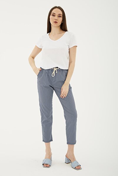 Fashion Friends 25Y0344K1 Жіночі штани в смужку