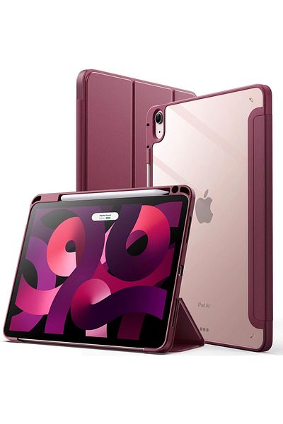 erorex حافظة JETech لجهاز iPad Air مقاس 11 بوصة M2 (2024)، iPad Air 5/4 (2022/2020 5th/4th 10.9-Inch) مع قلم رصاص