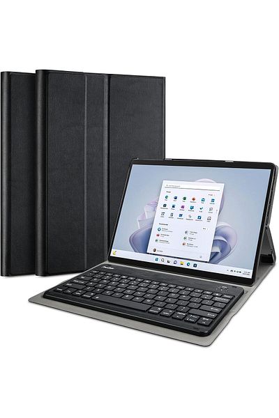 erorex حافظة لوحة مفاتيح ProCase لجهاز Surface Pro 9 (2022) / Pro 8 (2021) اللوحي مقاس 13 بوصة، غطاء ذكي خفيف الوزن ونحيف