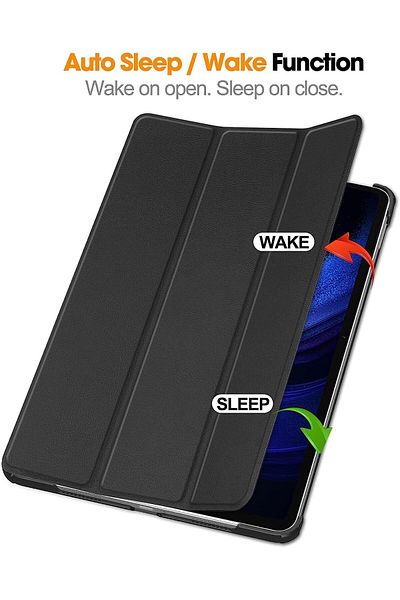 erorex جراب AZISEN متوافق مع Xiaomi Pad 6/6 Pro، هيكل صلب عالي الجودة، خفيف الوزن، عالي الجودة