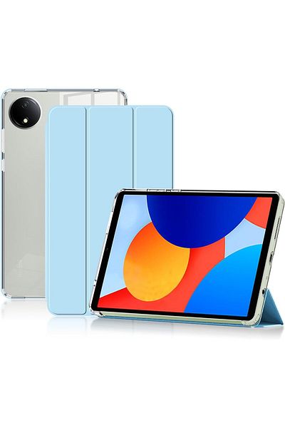 erorex جراب Fegishilly متوافق مع جهاز Xiaomi Redmi Pad SE مقاس 8.7 بوصة (2024)، شفاف من الأكريليك و