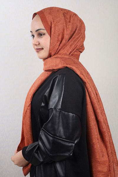 PİRAMİT Pyramid Monogram Flush Shawl - Pattern-01 - Color-27