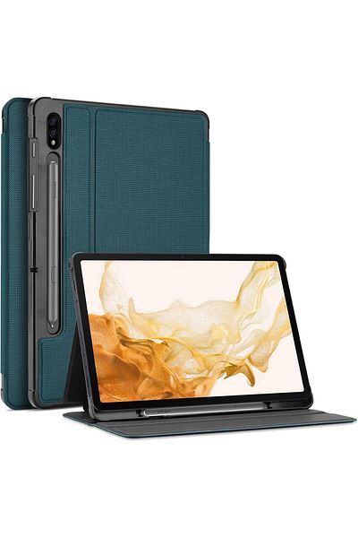 erorex حافظة ProCase لجهاز Galaxy Tab S7 FE 5G 2021/S8 Plus 2022/S7 Plus 2020 مقاس 12.4 بوصة مع حامل قلم S،