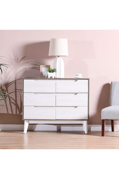 Danube Home Hazel Display Cabinet - White L100xW40xH80cm