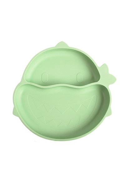 jojobebek Green Color / Shark Figured Vacuum Silicone Nutrition Set and Accessories /Jsmt00137-1