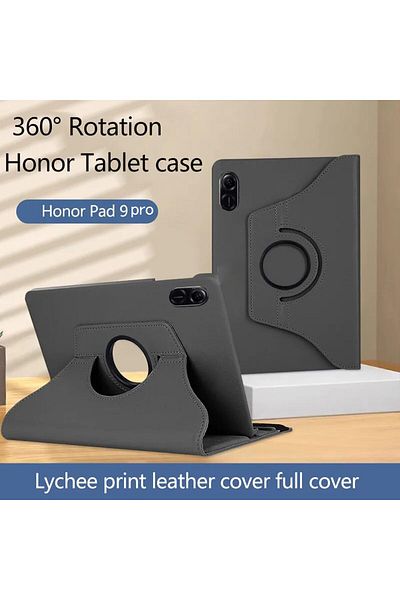 erorex جراب Lukione Case قابل للدوران 360 درجة متوافق مع غطاء جهاز Honor Pad 9 Pro 12.1 بوصة 2024 اللوحي،