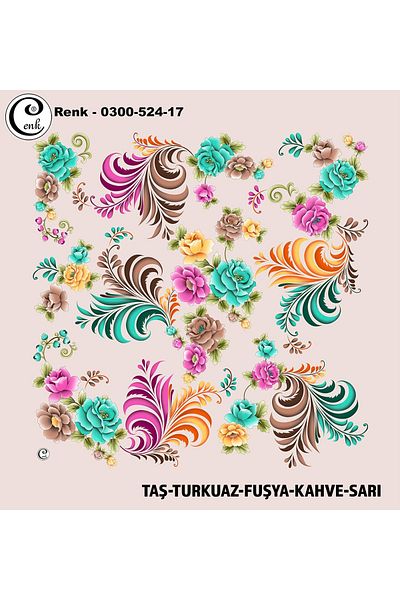 Cenk Γράψιμο με μοτίβο κέντημα - 0300-524 - Χρώμα-17