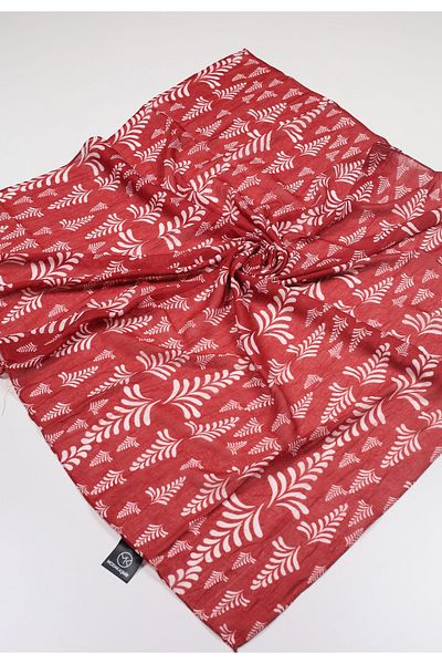 Modakaşmir Patterned Bamboo Scarf - Pattern-12 - Color-21