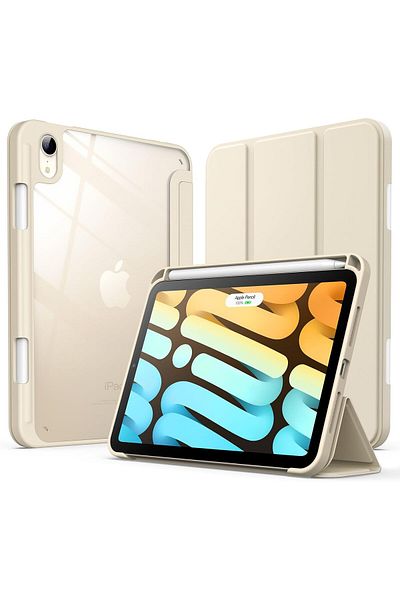 erorex حافظة JETech لجهاز iPad mini (A17 Pro، موديل 2024، الجيل السابع) / mini 6 (موديل 2021، الجيل السادس)