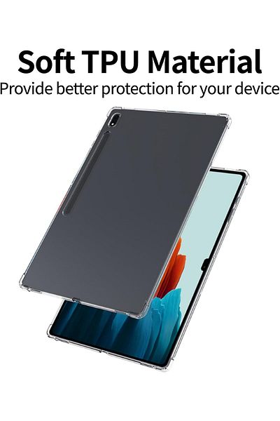 erorex جراب شفاف من مونينستا متوافق مع جهاز سامسونج جالاكسي تاب S10 ألترا/تاب S9 ألترا مقاس 14.6 بوصة، شفاف