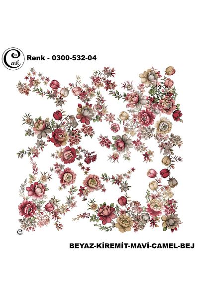Cenk Γράψιμο με μοτίβο κέντημα - 0300-532 - Χρώμα-04
