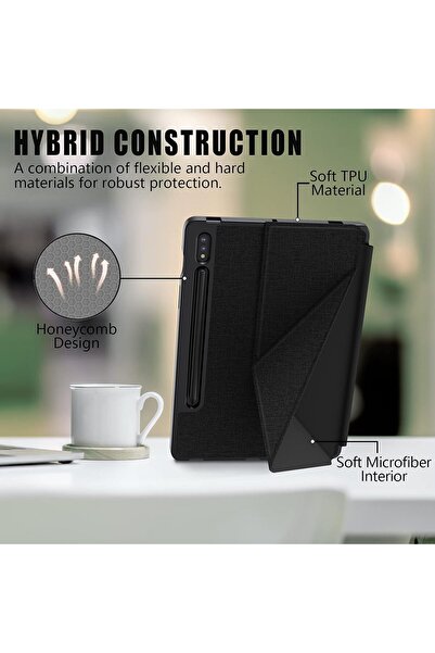 erorex Case For Galaxy Tab S7 11 Inch 2020 Slim Folding Stand Case, Multi-Viewing Angles