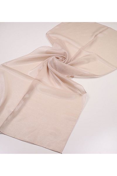 PİRAMİT Pyramid Solid Color Amber Shawl - Pattern-04 - Color-15
